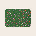 Festive Playful Starry Scatter Bath Mat Gallery Image 1