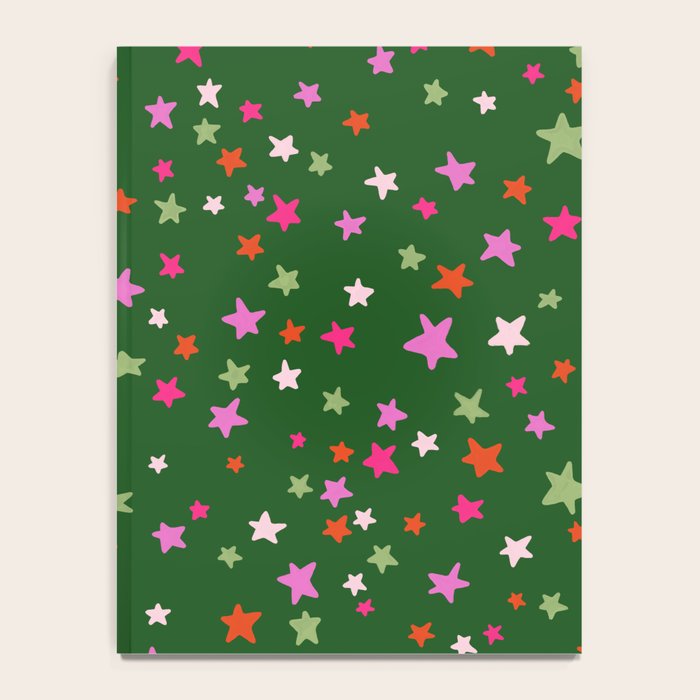Festive Playful Starry Scatter Notebook Gallery Image 4