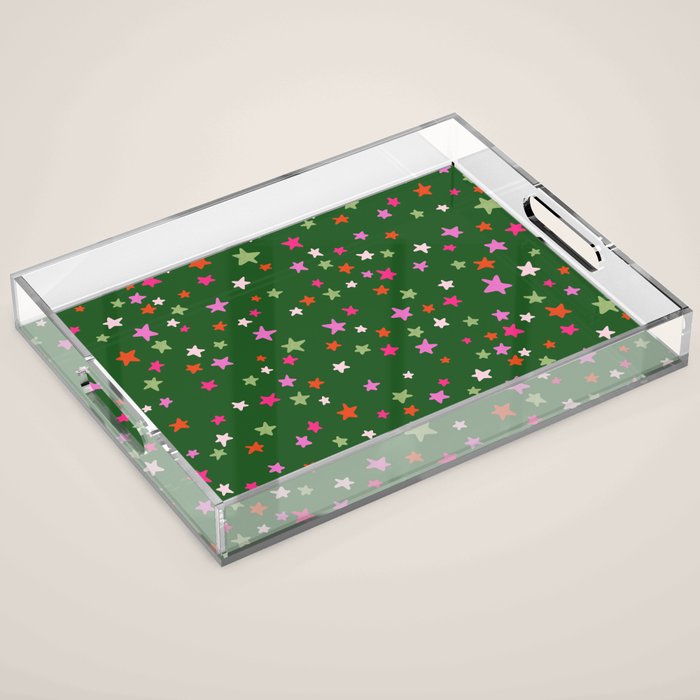 Festive Playful Starry Scatter Acrylic Tray Gallery Image 1