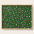Festive Playful Starry Scatter Serving Tray Gallery Image 1