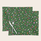 Festive Playful Starry Scatter Placemat Gallery Image 1