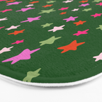 Festive Playful Starry Scatter Bath Mat Gallery Image 3