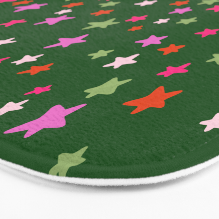 Festive Playful Starry Scatter Bath Mat Gallery Image 3