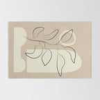 Abstract Minimal Plant 8 Rug Gallery Image 2