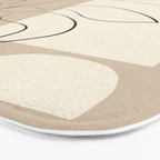 Abstract Minimal Plant 8 Bath Mat Gallery Image 3