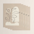 Abstract Minimal Plant 8 Wrapping Paper Gallery Image 3