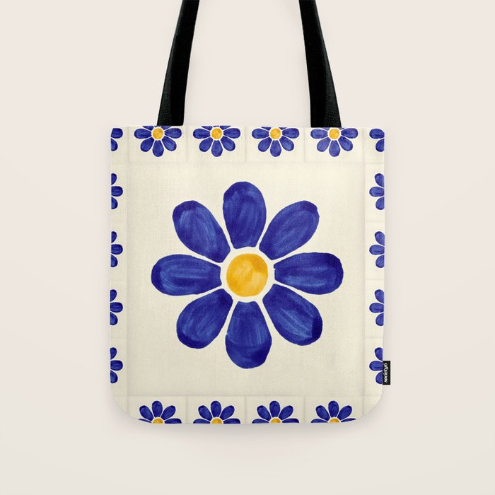talavera mexican tile Tote Bag Gallery Image 1