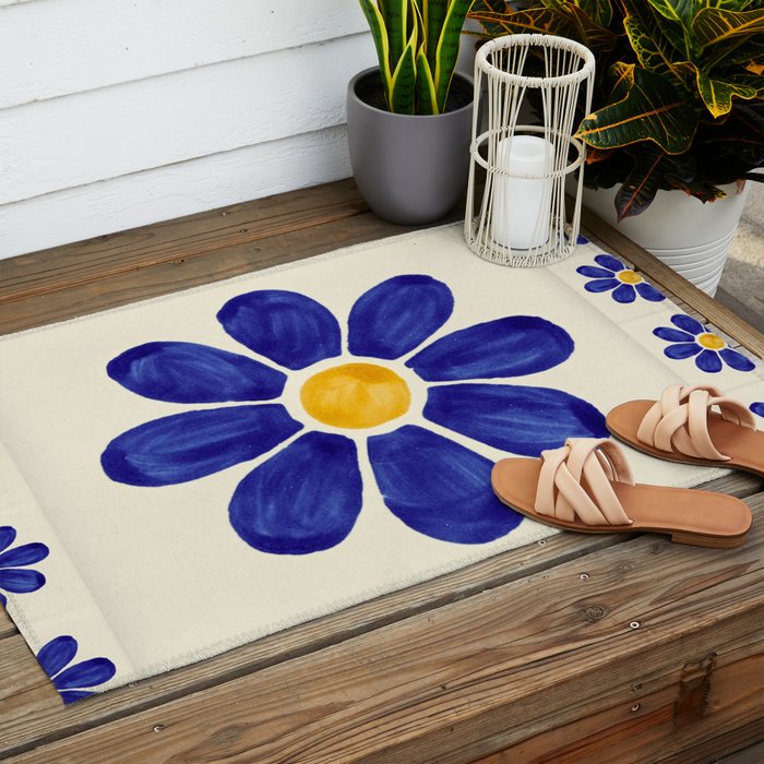 talavera mexican tile Outdoor Rug Gallery Image 2