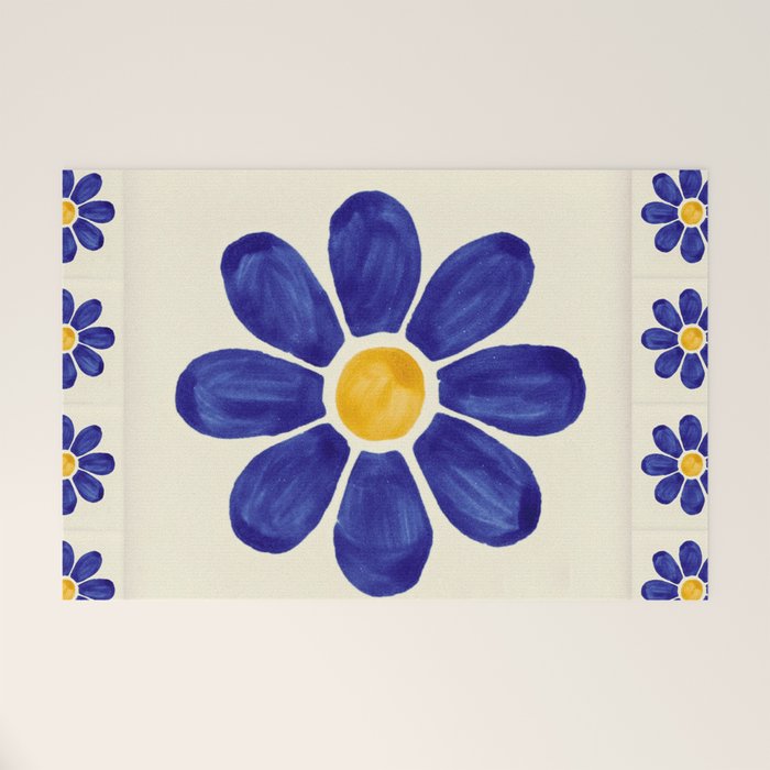 talavera mexican tile Welcome Mat Gallery Image 1