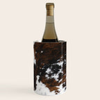 Modern cow hide animal print Wine Chiller Gallery Image 3
