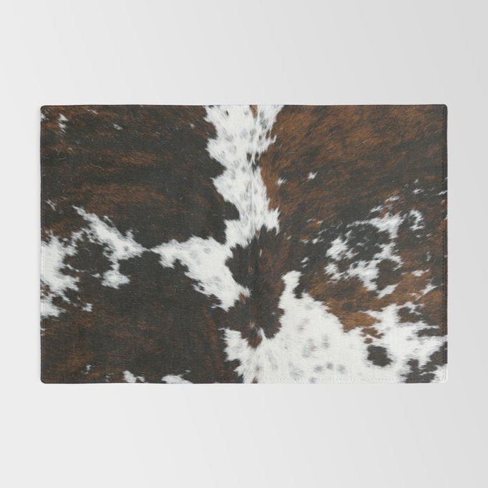 Modern cow hide animal print Rug Gallery Image 2