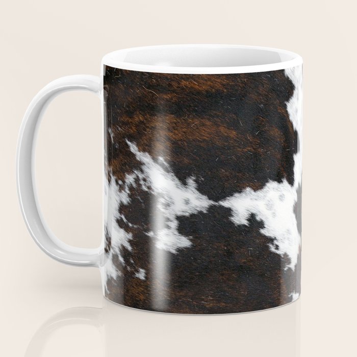 Modern cow hide animal print Coffee Mug Gallery Image 3