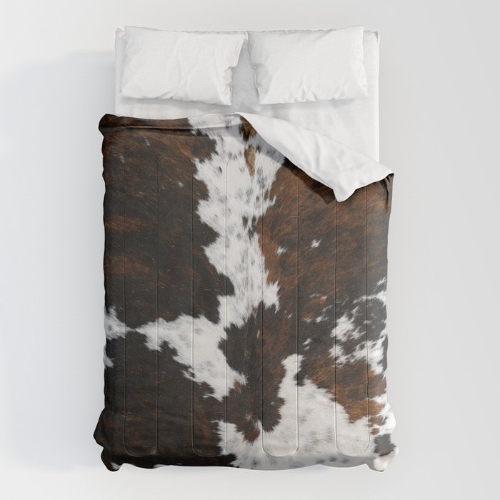 Modern cow hide animal print Comforter Gallery Image 6