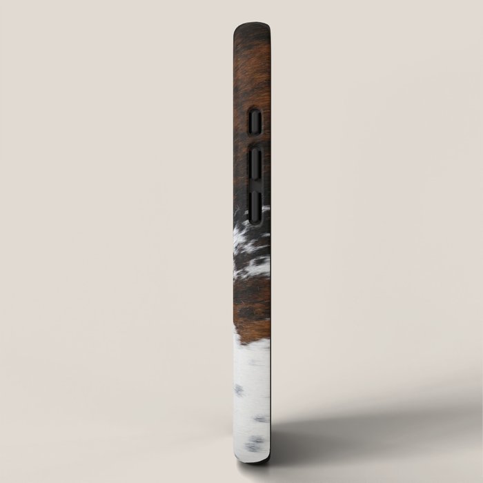 Modern cow hide animal print iPhone Case Gallery Image 2