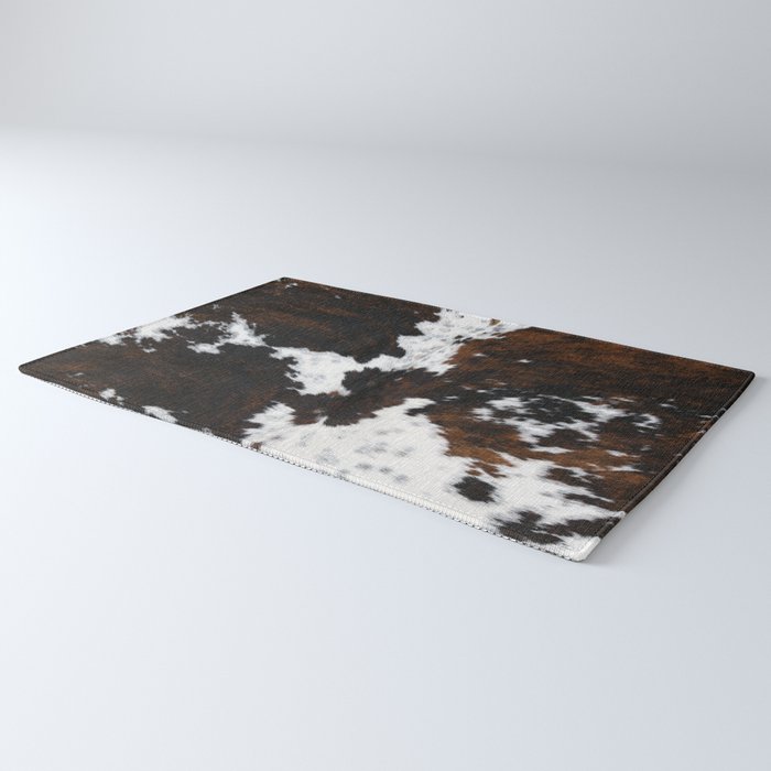 Modern cow hide animal print Rug Gallery Image 3