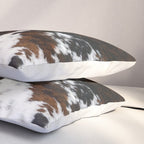 Modern cow hide animal print Pillow Sham Gallery Image 3