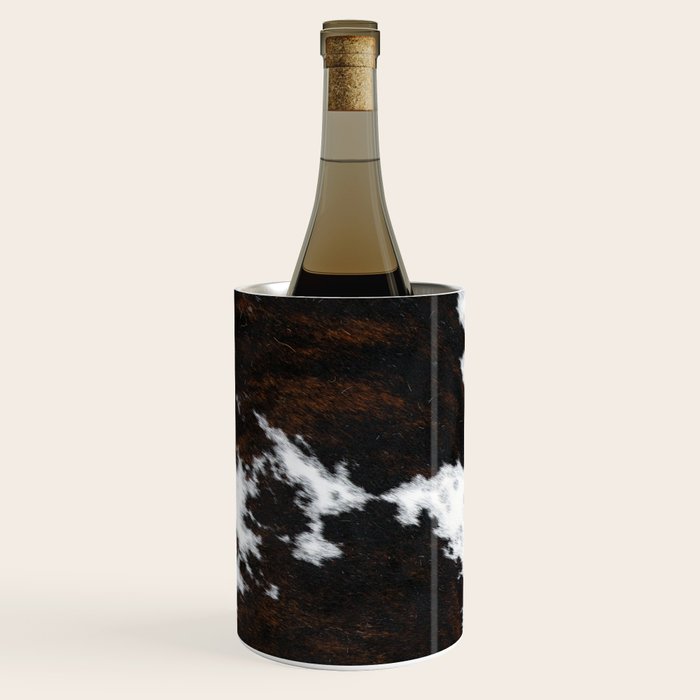 Modern cow hide animal print Wine Chiller Gallery Image 2