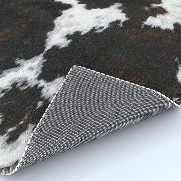 Modern cow hide animal print Rug Gallery Image 4