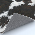 Modern cow hide animal print Rug Gallery Image 4