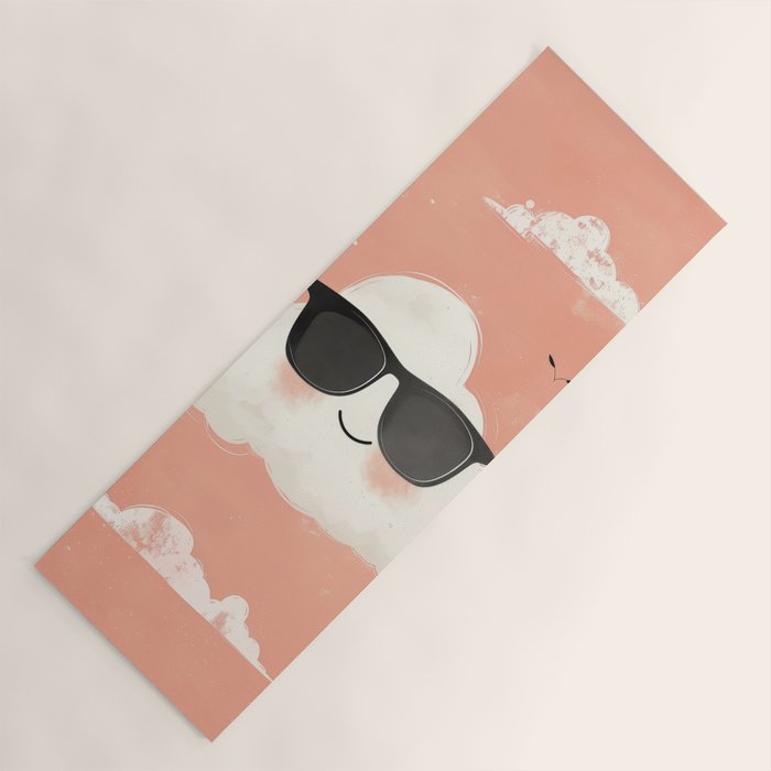 Too Cool to Rain Yoga Mat Gallery Image 1