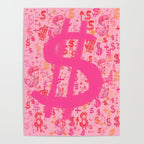 Pink Dollar Signs Poster Gallery Image 4