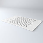 Ralph Waldo Emerson Quote, My Wish For You Rug Gallery Image 3