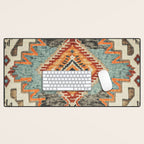 Southwestern Rustic Aesthetic Desk Mat Gallery Image 1