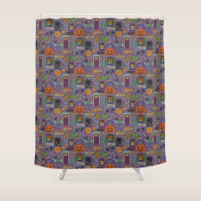 Trick or Treat Shower Curtain Gallery Image 1