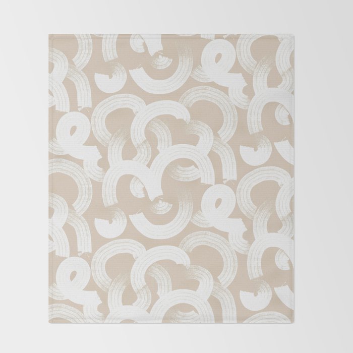 Tor in Tan Throw Blanket Gallery Image 2
