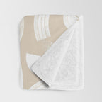 Tor in Tan Throw Blanket Gallery Image 3