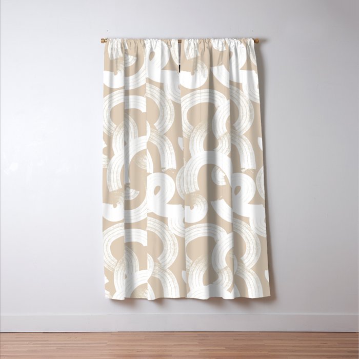 Tor in Tan Window Curtain Gallery Image 3