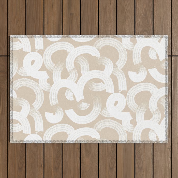 Tor in Tan Outdoor Rug Gallery Image 1