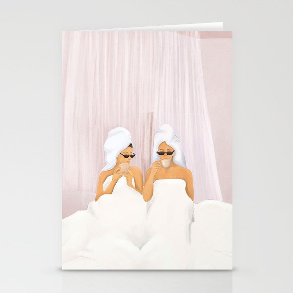 Morning with a friend Stationery Card Gallery Image 2