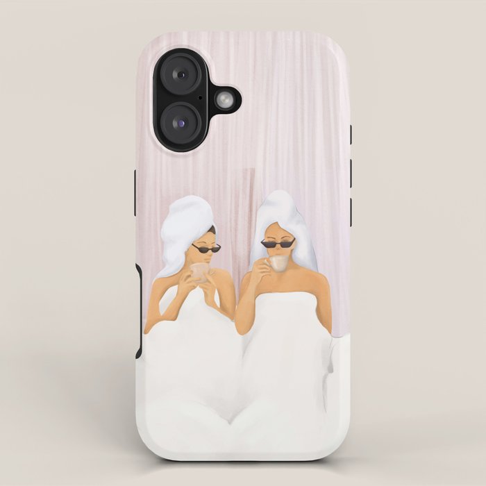 Morning with a friend iPhone Case Gallery Image 1