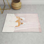 Morning with a friend Rug Gallery Image 1