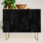 Single Nude Night Credenza Gallery Image 1