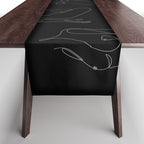 Single Nude Night Table Runner Gallery Image 1