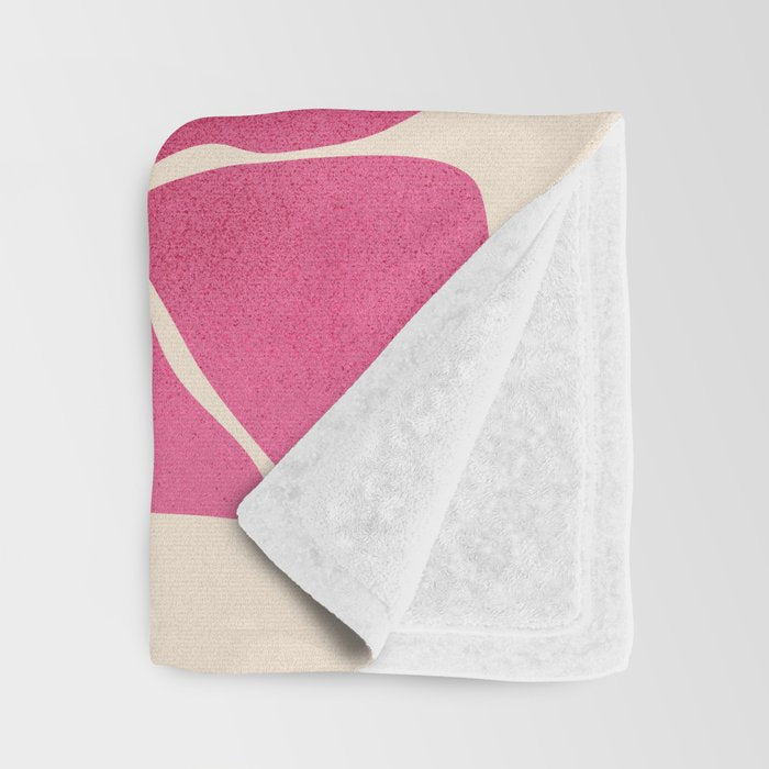 Blooming Retro Florals Throw Blanket Gallery Image 3