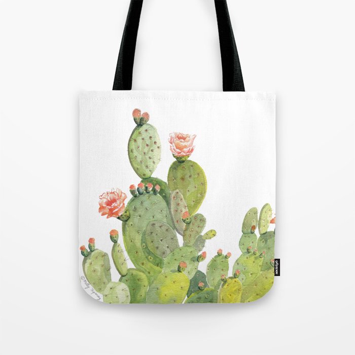 Cactus Tote Bag Gallery Image 1