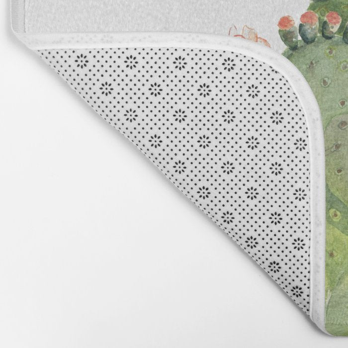 Cactus Bath Mat Gallery Image 2