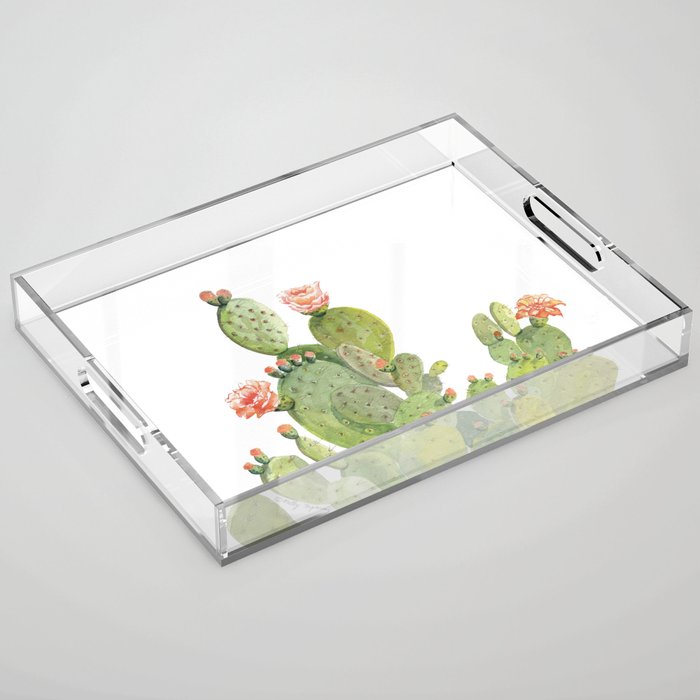 Cactus Acrylic Tray Gallery Image 1