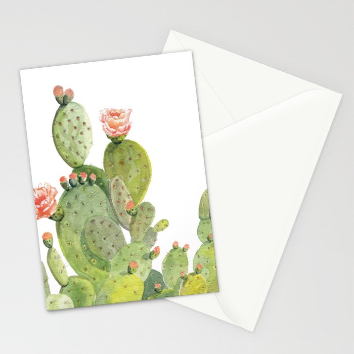 Cactus Stationery Card Gallery Image 2