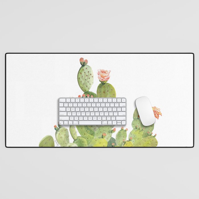 Cactus Desk Mat Gallery Image 1