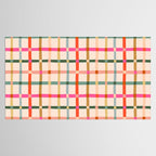 Colourful window pane checked pattern Tablecloth Gallery Image 2