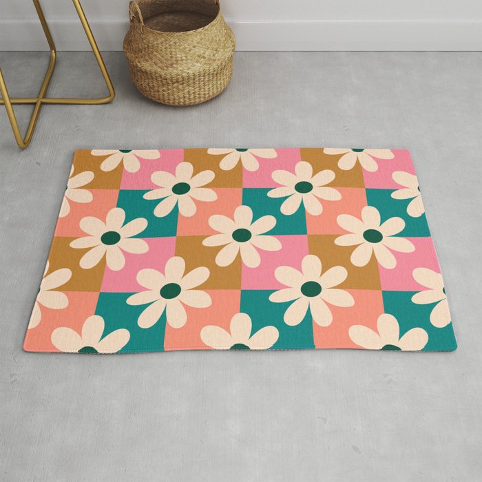Daisy checkered - colors  Rug Gallery Image 1