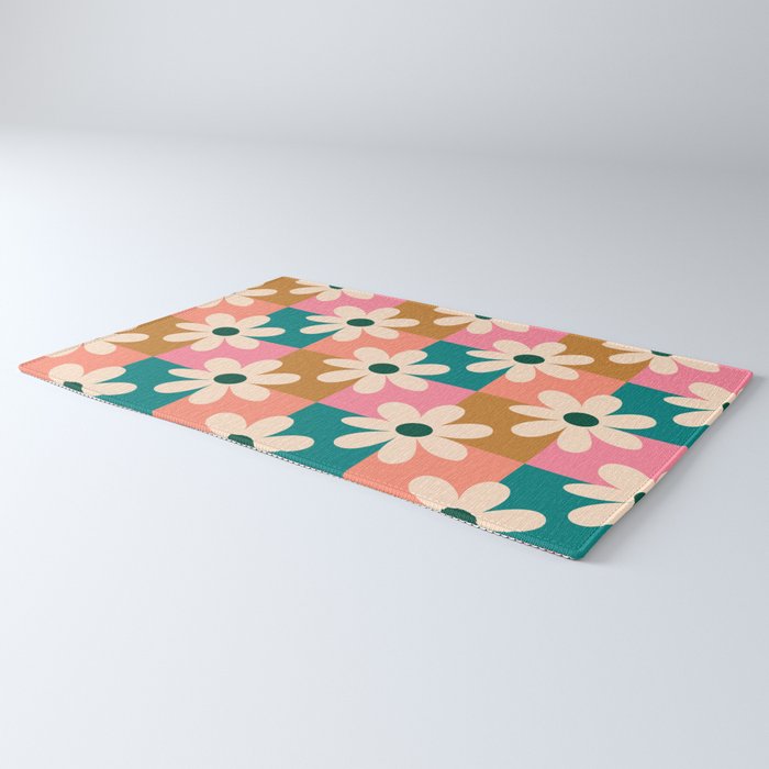 Daisy checkered - colors  Rug Gallery Image 3