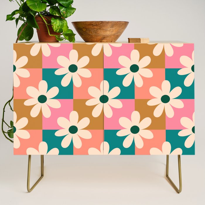 Daisy checkered - colors  Credenza Gallery Image 1