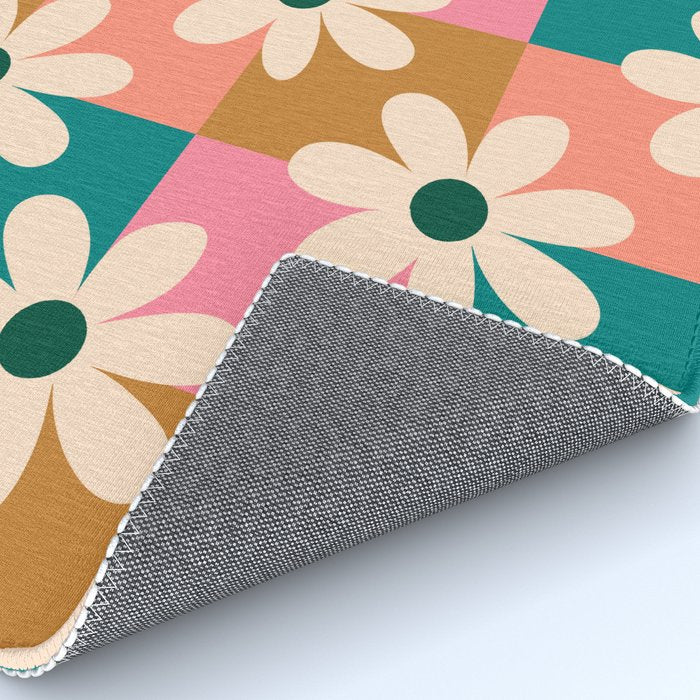 Daisy checkered - colors  Rug Gallery Image 4