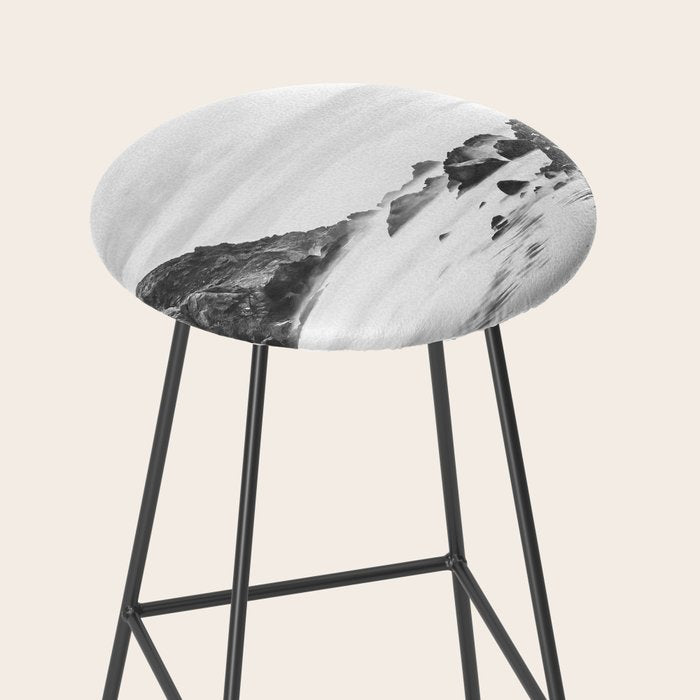 Big Sur Black and White Stool Gallery Image 2