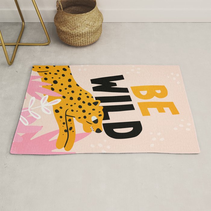 Be Wild: The Peach Edition Rug Gallery Image 1